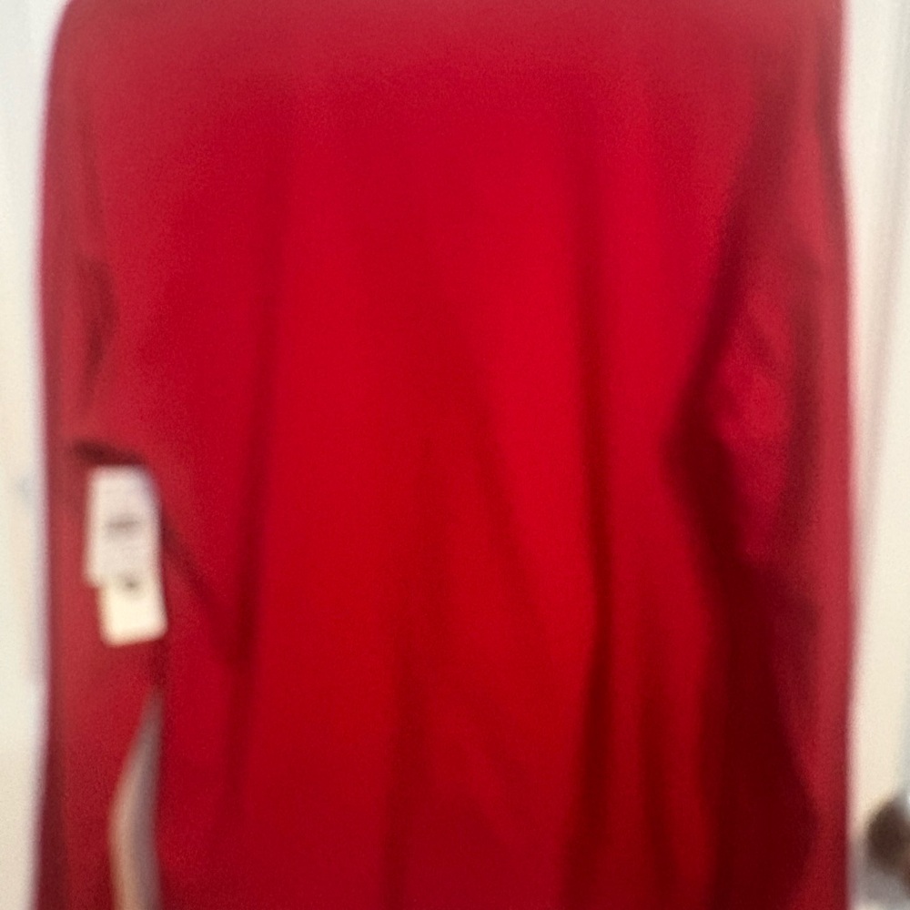 Love Red V-Neck Top - Picture 3 of 4